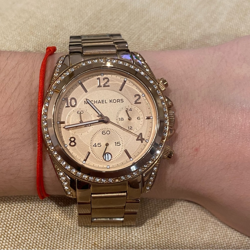 Michael Kors Rose Gold tone watch